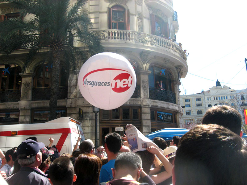 Desguaces.net en las Fallas 2011